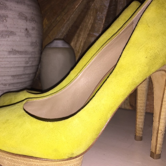 Suede stacked stiletto heels - Picture 3 of 6